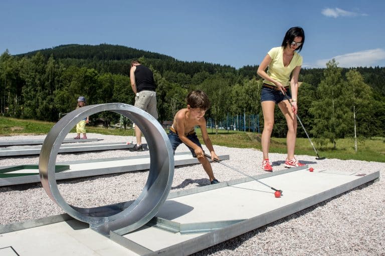 minigolf Janské Lázně