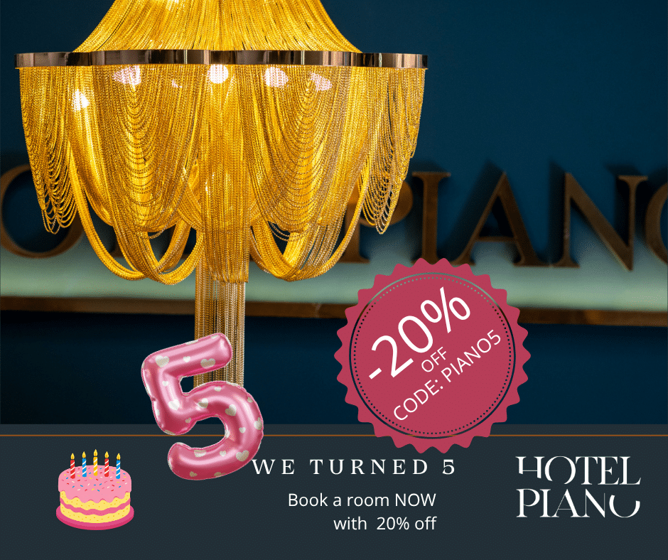 Hotel Piano Szeged turned 5