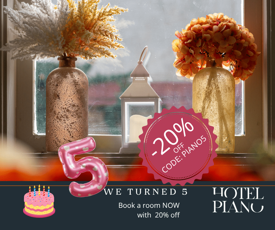 Hotel Piano Szeged turned 5