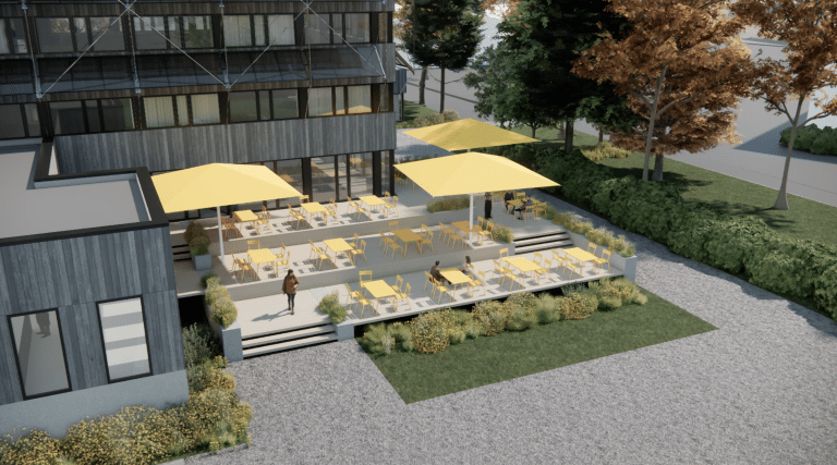 Außenterrasse Müllers im Morgenroth