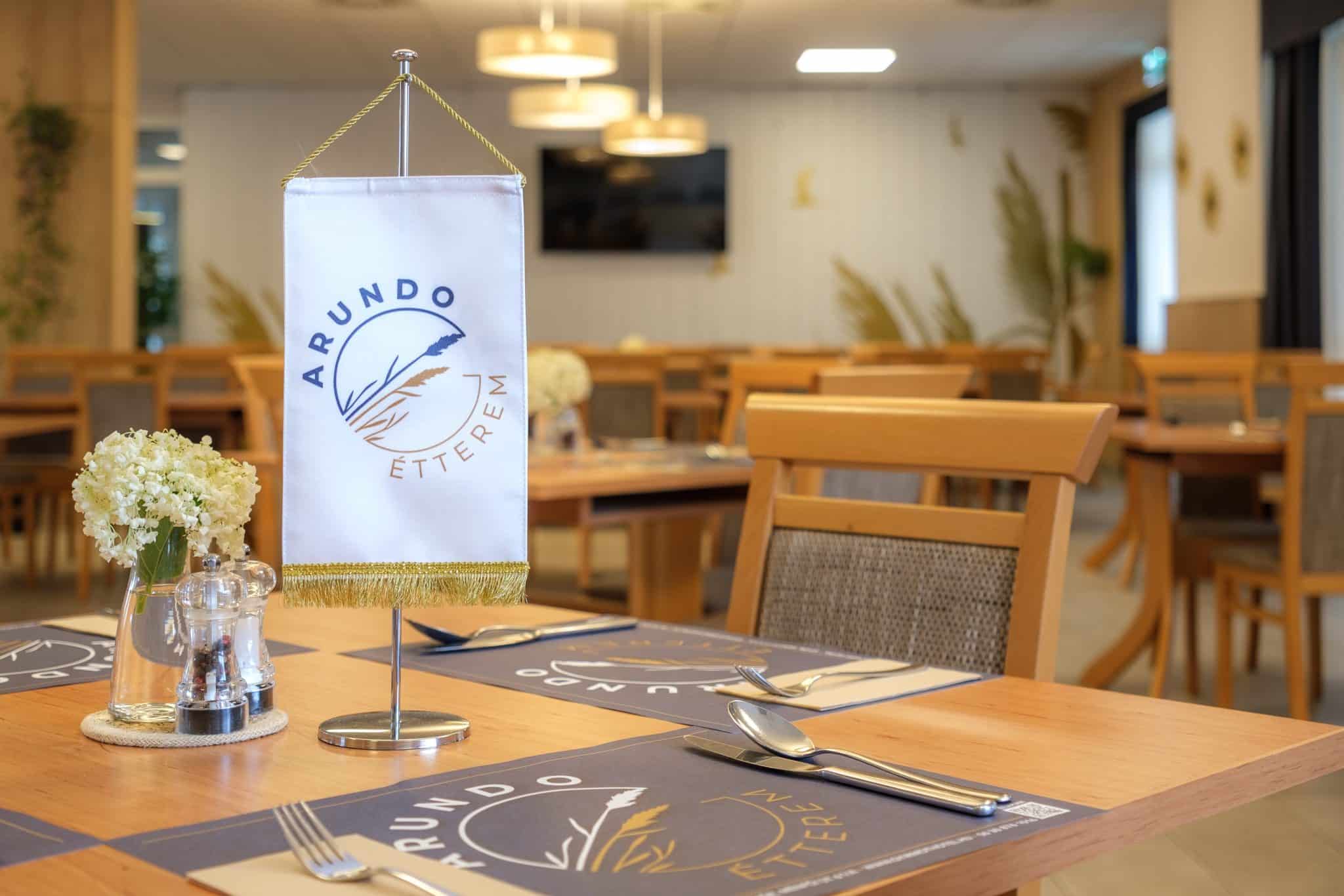Az Arundo Étterem rendezvényhelyszíne a Gyirmót Sport & Wellness Hotelben