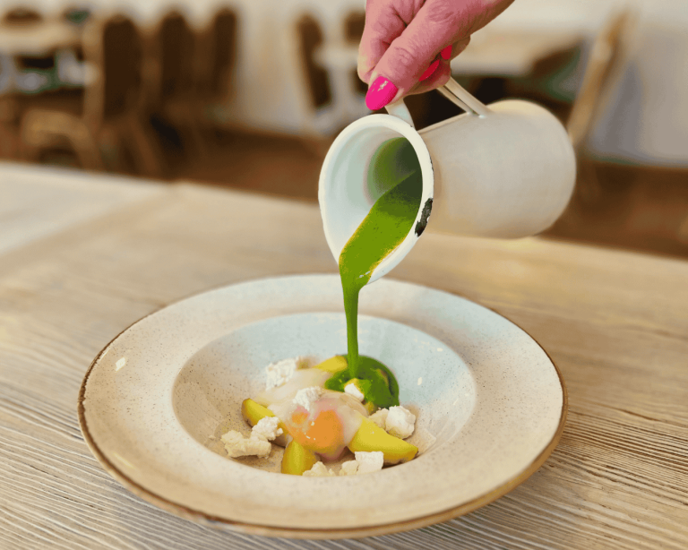 Polévka z medvědího česneku