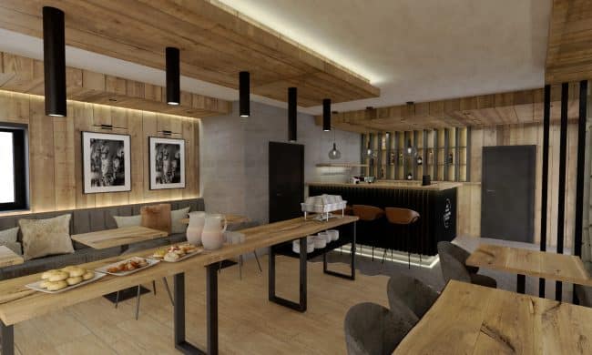 Vizualizace restaurace