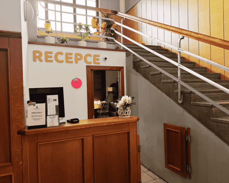 Recepce na Parkhotelu Smržovka