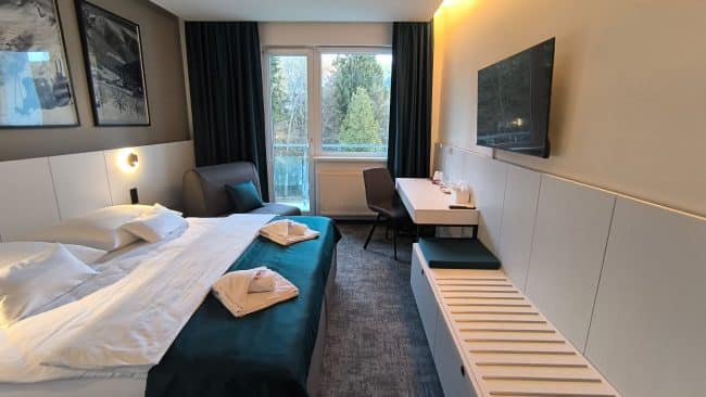 Nově zrekonstruovaný pokoj Hotel Montana
