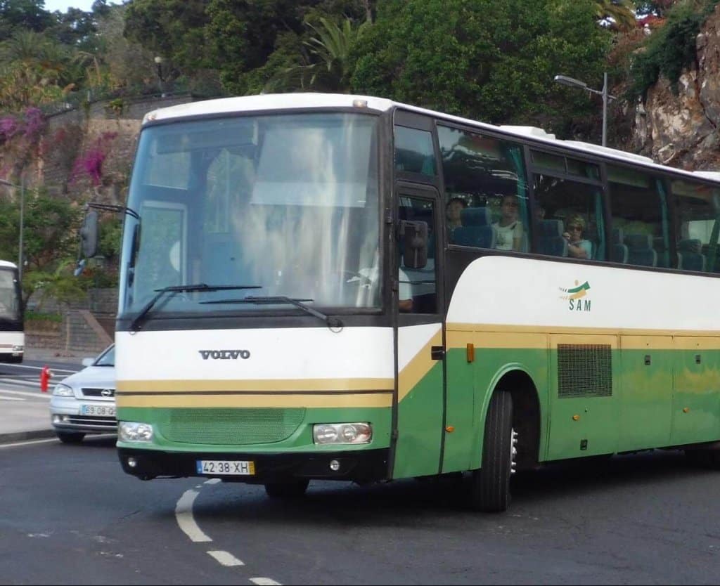 Cestovani po Madeire autobusem