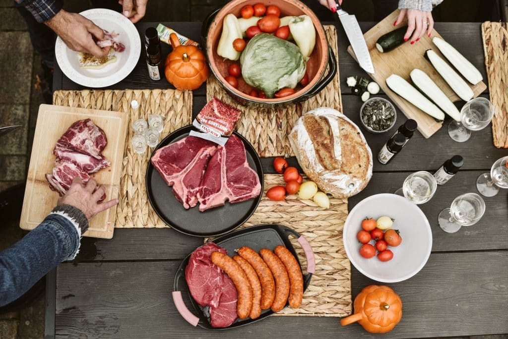 helyi termelői alapanyagok grillezéshez a reBORONA Vendégházban – Őrség szállás Őriszentpéteren