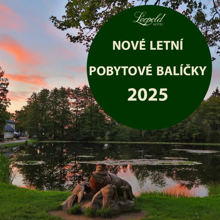 Nové letní pobytové balíčky léto 2025 Račín Žďár nad Sázavou