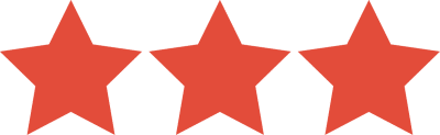 Drei rote Sterne
